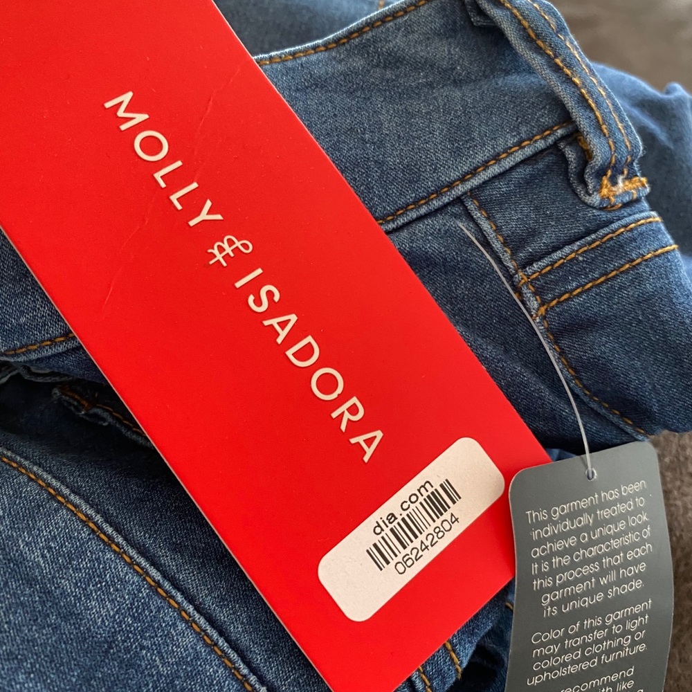 NWT Molly and Isadora Midrise skinny Jean 20W